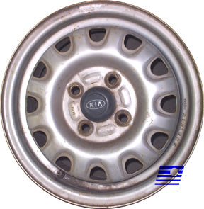 Kia Sephia  1993, 1994, 1995, 1996, 1997 OEM Original Car Wheel Size 13X5 Steel STL74546U20