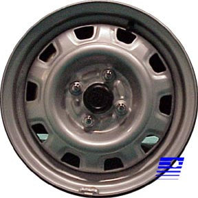 Kia Spectra  2000, 2001, 2002, 2003, 2004 OEM Original Car Wheel Size 14X5.5 Steel STL74572U45