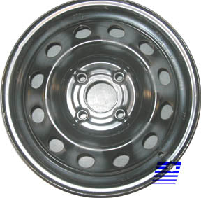 Kia Spectra  2004, 2005, 2006 OEM Original Car Wheel Size 15X6 Steel STL74578U45
