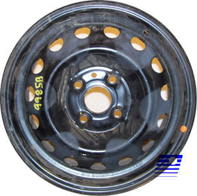 Hyundai Accent  2006, 2007, 2008, 2009, 2010, 2011 OEM Original Car Wheel Size 14X5.5 Steel STL74656U45