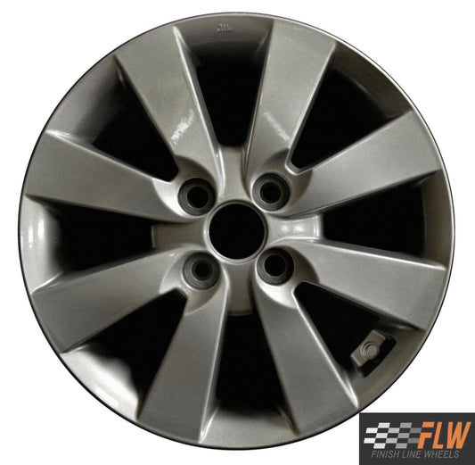 Kia Rio  2010, 2011 Factory OEM Car Wheel Size 15x5.5 Alloy 150017.PS01.FF