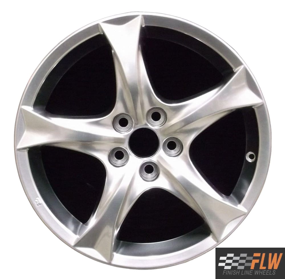 Lexus IS250  2006, 2007, 2008 Factory OEM Car Wheel Size 18x8 Alloy 180163.HYPV2.FF