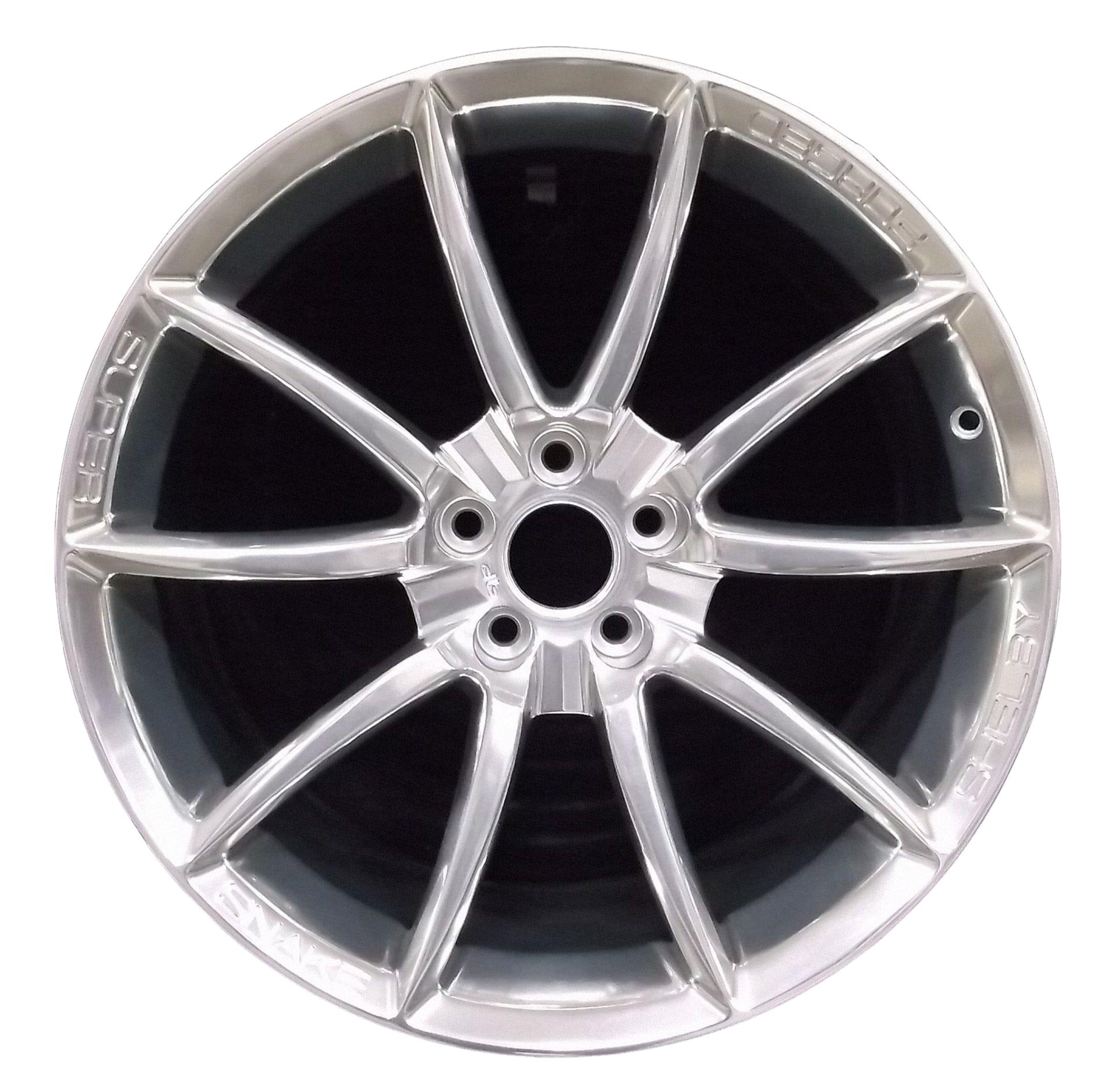 Ford Shelby GT500  2007, 2008, 2009, 2010, 2011, 2012 Factory OEM Car Wheel Size 20x10 Alloy WAO.200069.FULL.POL