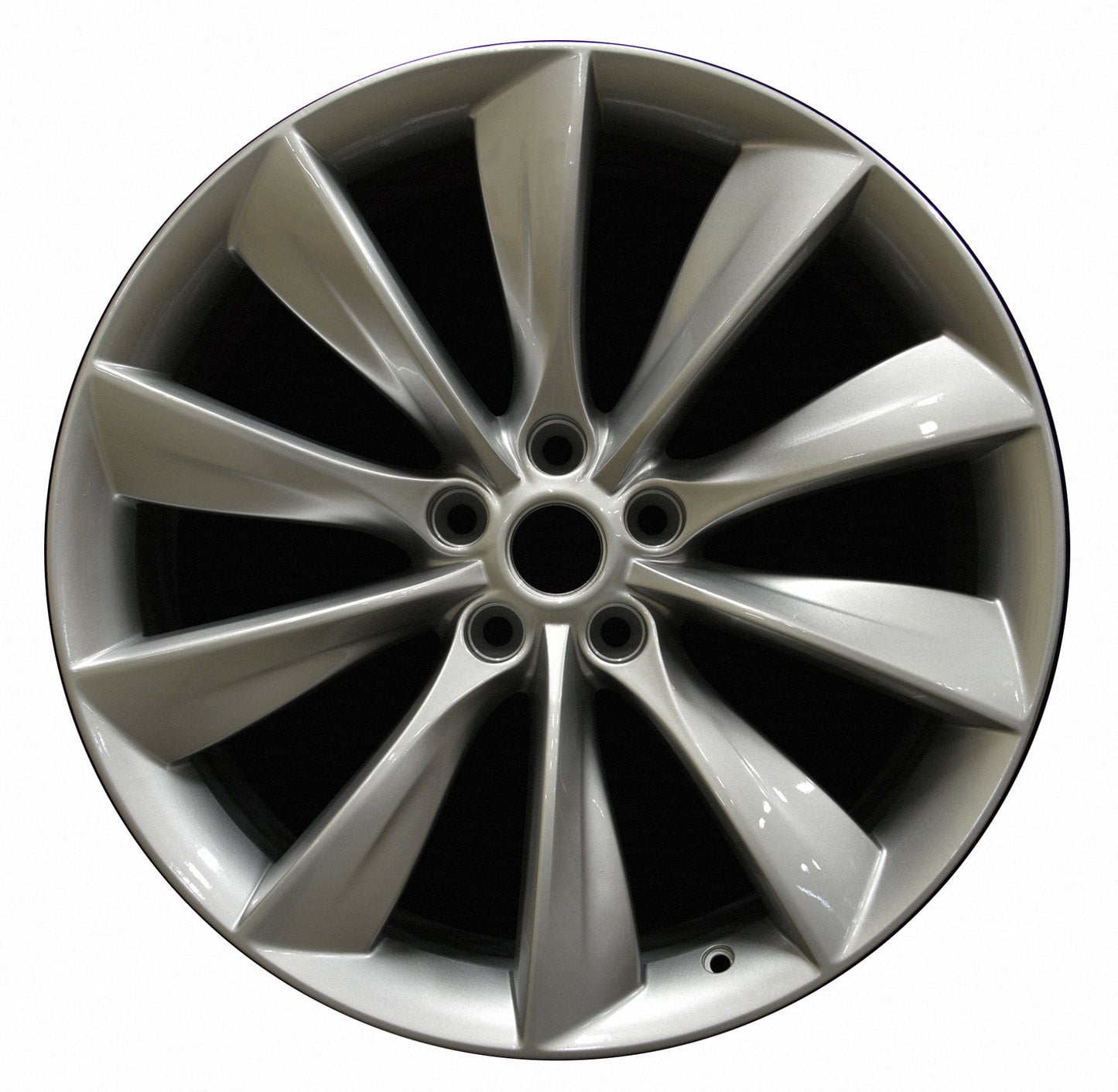 Tesla Model S  2013, 2014 Factory OEM Car Wheel Size 21x8.5 Alloy WAO.210012.LS09.FF