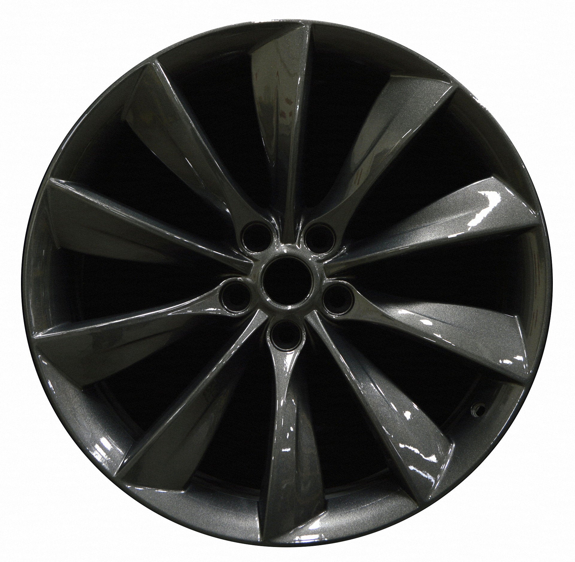 Tesla Model S  2013, 2014 Factory OEM Car Wheel Size 21x9 Alloy WAO.210013.LC109.FF