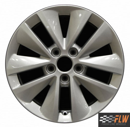 Dodge Dart  2010,2011,2012 Factory OEM Car Wheel Size 16x7 Alloy 2550.PS02.FF