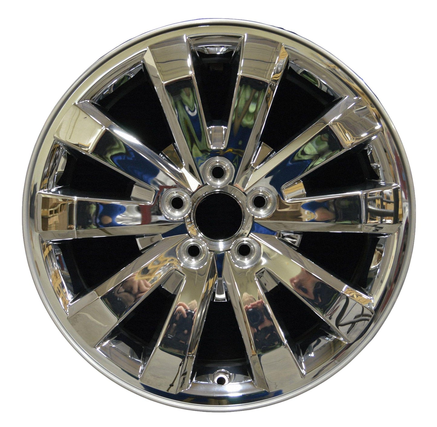 Ford Edge  2007, 2008, 2009, 2010, 2011, 2012 Factory OEM Car Wheel Size 18x7.5 Alloy WAO.3673.FULL.CHRC