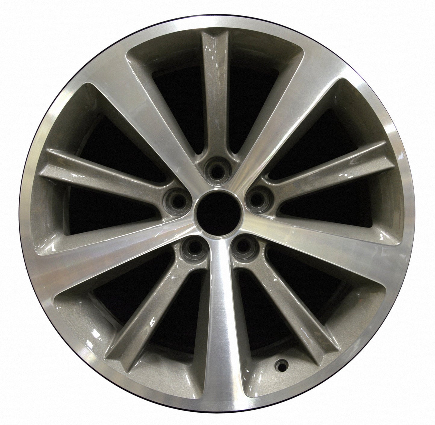 Lincoln MKS  2009, 2010, 2011, 2012 Factory OEM Car Wheel Size 19x8 Alloy WAO.3767.PC03.MA