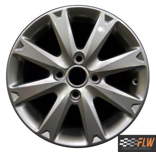 Ford Fiesta  2011,2012,2013 Factory OEM Car Wheel Size 15x6 Alloy 3835.PS18.FF