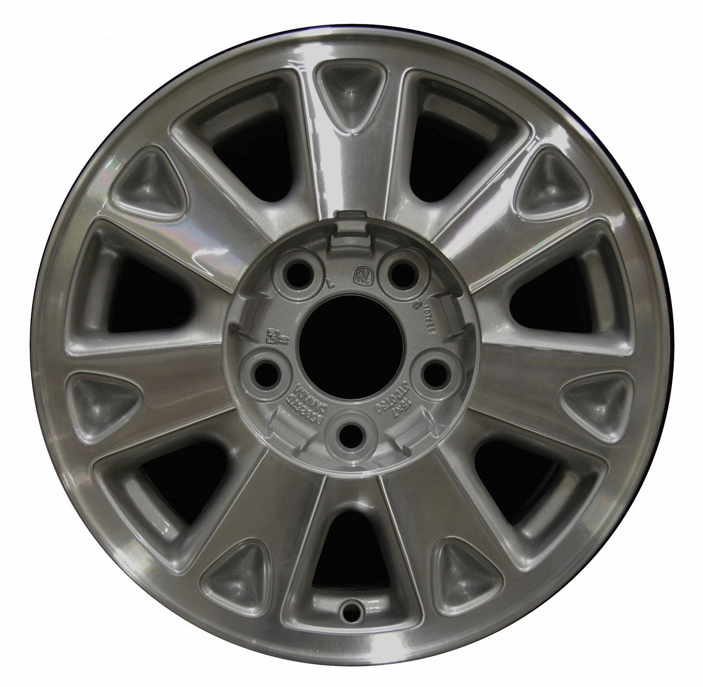Chevrolet S10 Truck  1998, 1999, 2000, 2001, 2002, 2003, 2004 Factory OEM Car Wheel Size 15x7 Alloy WAO.5064.PS01.MA
