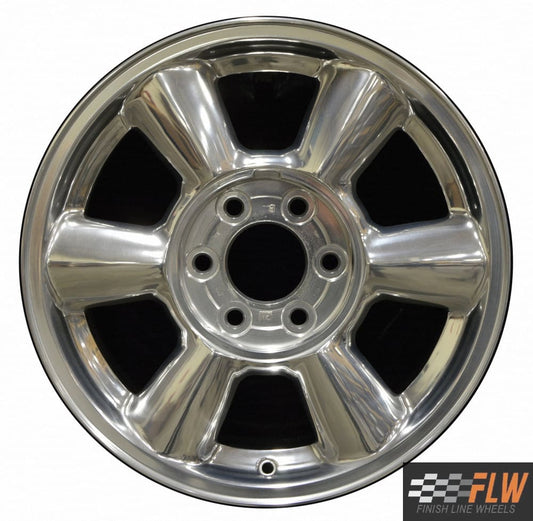 GMC Envoy  2002,2003,2004,2005,2006,2007 Factory OEM Car Wheel Size 17x7 Alloy 5143.FULL.POL