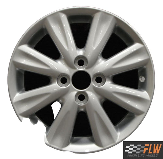 Toyota Yaris  2009, 2010, 2011, 2012 Factory OEM Car Wheel Size 15x5.5 Alloy 69553.LS03.FF