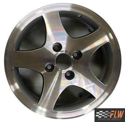 Volkswagen Cabrio  1999,2000,2001,2002 Factory OEM Car Wheel Size 14x6 Alloy 69739.LC09.MA