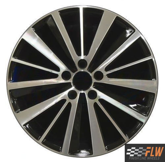 Volkswagen Jetta  2012, 2013, 2014 Factory OEM Car Wheel Size 18x7.5 Alloy 69968.PB01.MABRPIB