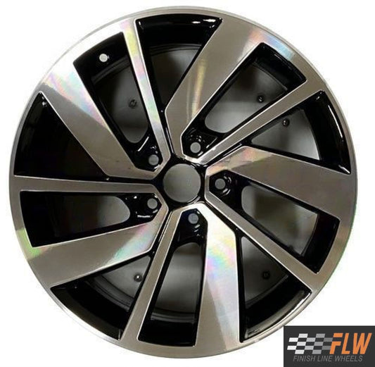 Volkswagen Jetta  2019, 2020, 2021 Factory OEM Car Wheel Size 18x7.5 Alloy 70060.PB01.MA