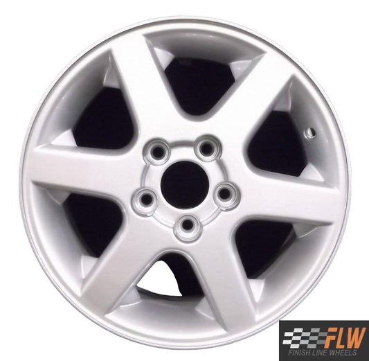 Volvo 70 Series  1998, 1999, 2000 Factory OEM Car Wheel Size 15x6.5 Alloy WAO.70207.LS16.FF