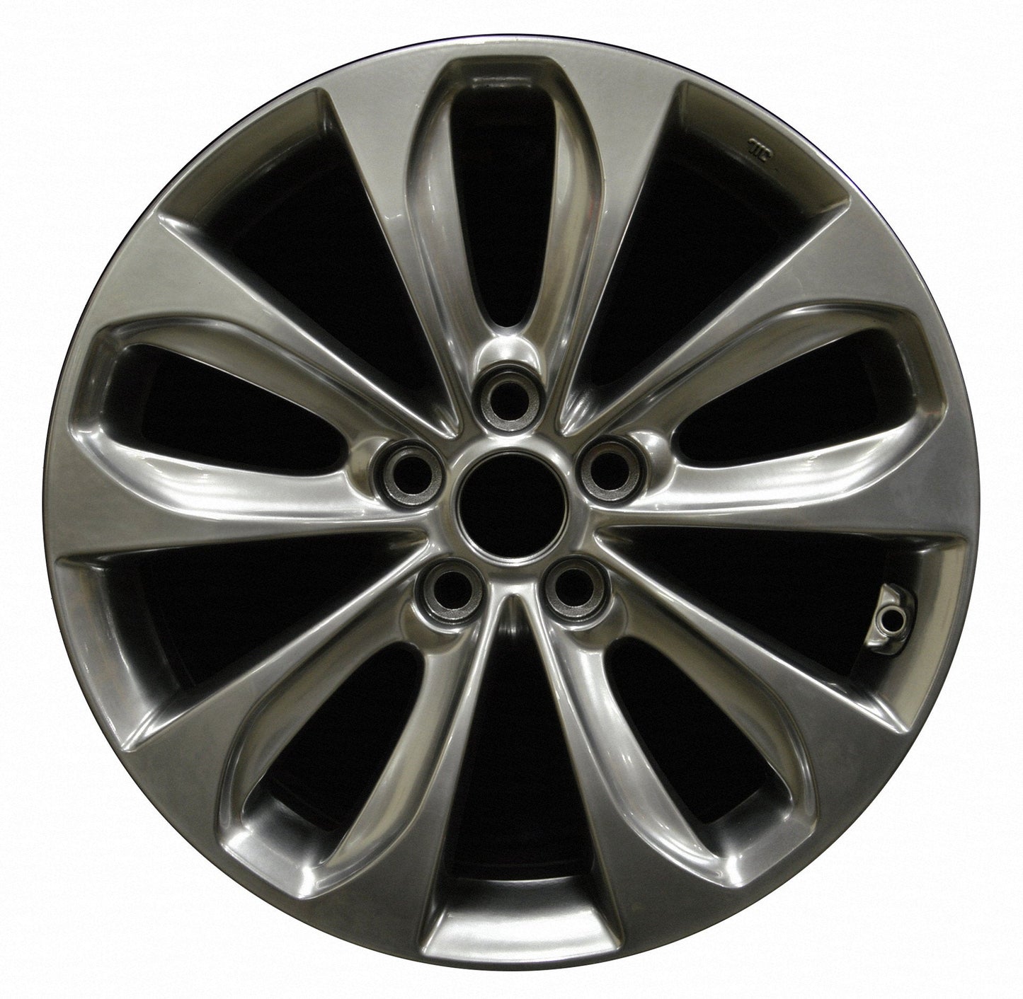 Hyundai Sonata  2011, 2012, 2013 Factory OEM Car Wheel Size 18x7.5 Alloy WAO.70804.HYPV2.FFBRT