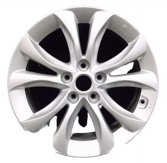 Hyundai Genesis  2012, 2013, 2014 Factory OEM Car Wheel Size 17x7 Alloy WAO.70825.LS03.FF
