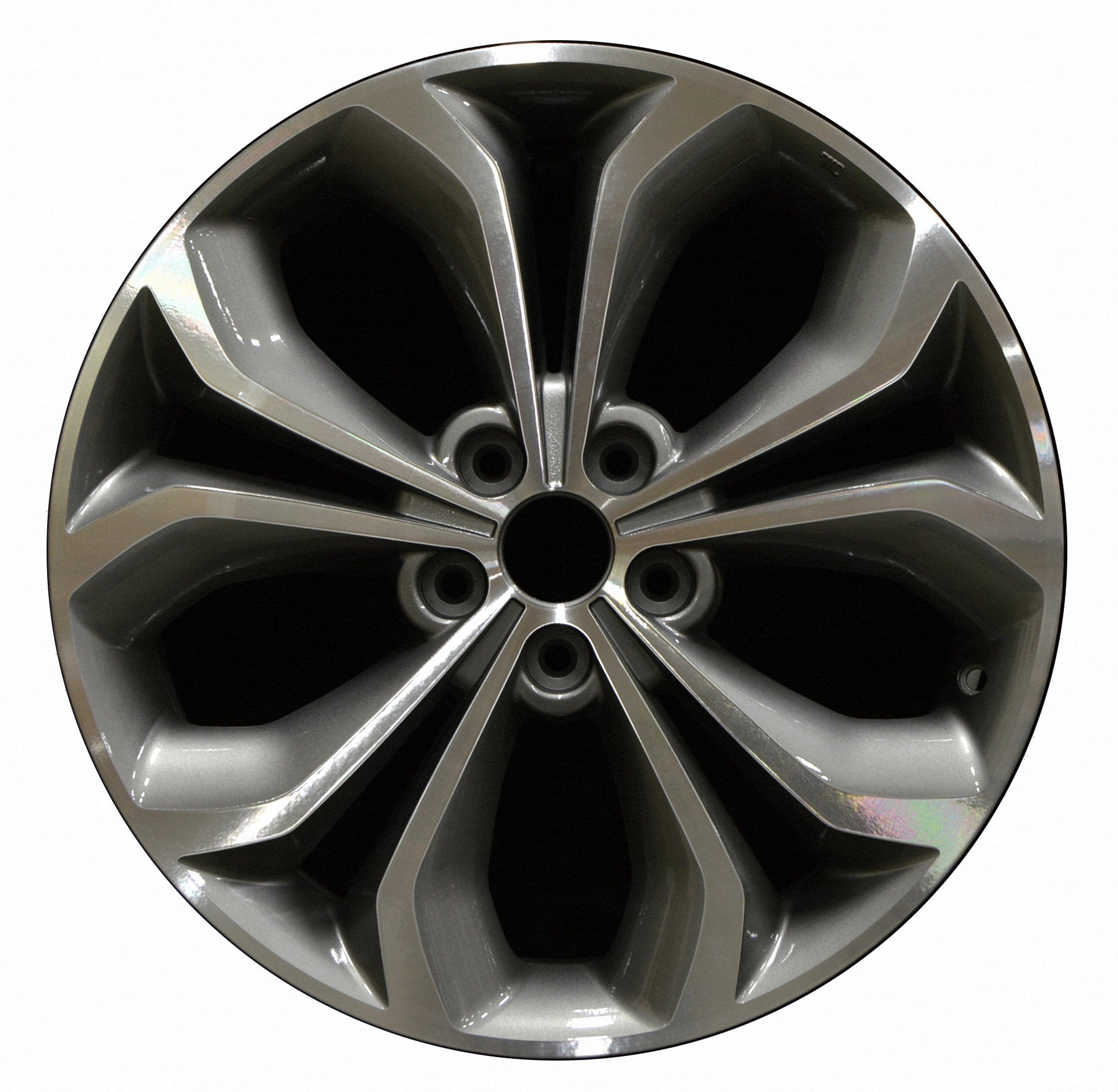 Hyundai Santa Fe  2012, 2013, 2014, 2015, 2016 Factory OEM Car Wheel Size 19x7.5 Alloy WAO.70854.LC25.MA