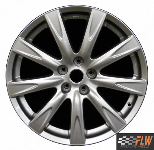 Infiniti G37  2010,2011,2012 Factory OEM Car Wheel Size 19x9 Alloy 73738RE.PB01_LS09.FF