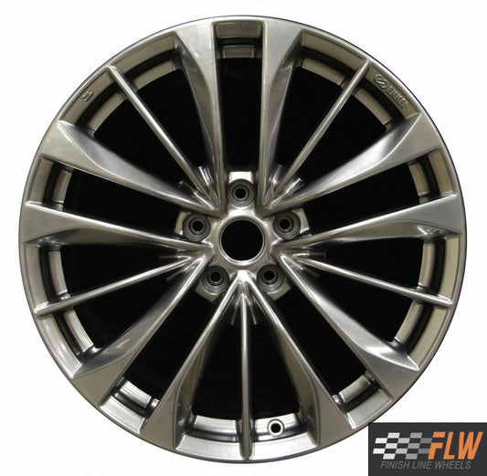 Infiniti Q60  2011,2012,2013,2014,2015 Factory OEM Car Wheel Size 19x9 Alloy 73759RE.HYPV2.FF