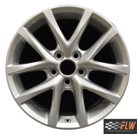 Lexus IS250  2011,2012,2013 Factory OEM Car Wheel Size 17x8 Alloy 74237.LS09.FF