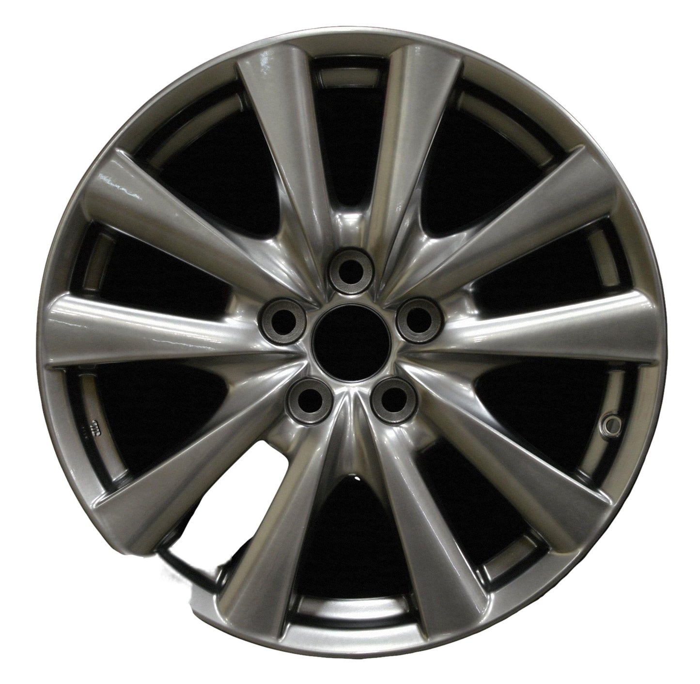 Lexus GS350  2013, 2014, 2015 Factory OEM Car Wheel Size 18x8 Alloy WAO.74269.HYPV2.FFBRT