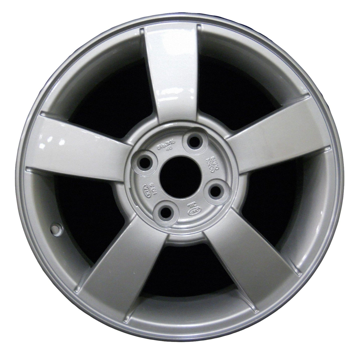 Kia Rio  2006, 2007 Factory OEM Car Wheel Size 15x5.5 Alloy WAO.74580.LS01.FF