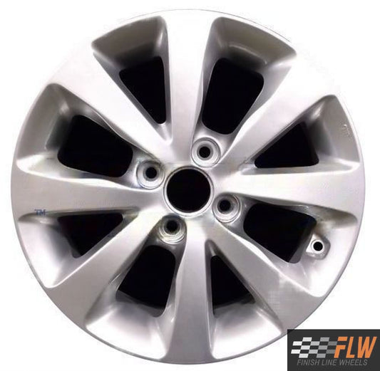 Kia Rio  2011,2012,2013,2014,2015 Factory OEM Car Wheel Size 15x5.5 Alloy 74659.PS18.FF
