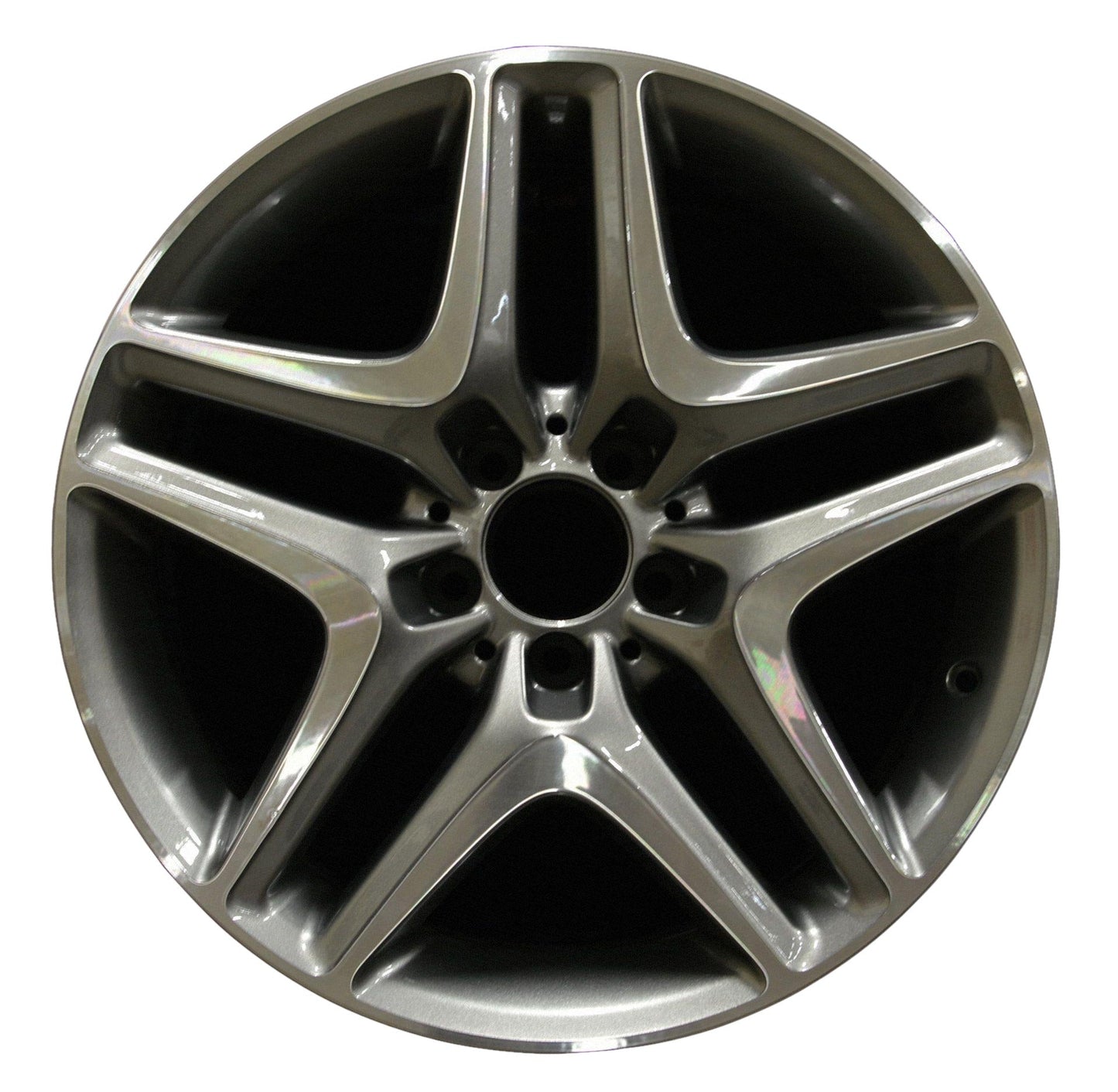 Mercedes SLK250  2012, 2013, 2014, 2015, 2016 Factory OEM Car Wheel Size 18x8.5 Alloy WAO.85254RE.LC58.MABRT