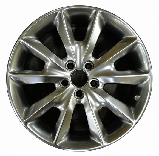 Jeep Cherokee  2014, 2015, 2016 Factory OEM Car Wheel Size 18x7 Alloy WAO.9132A.HYPV2.FFBRT